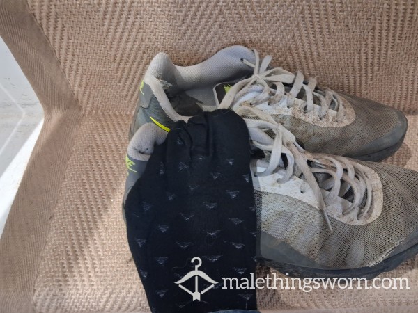 Stinky Well Worn Trainers