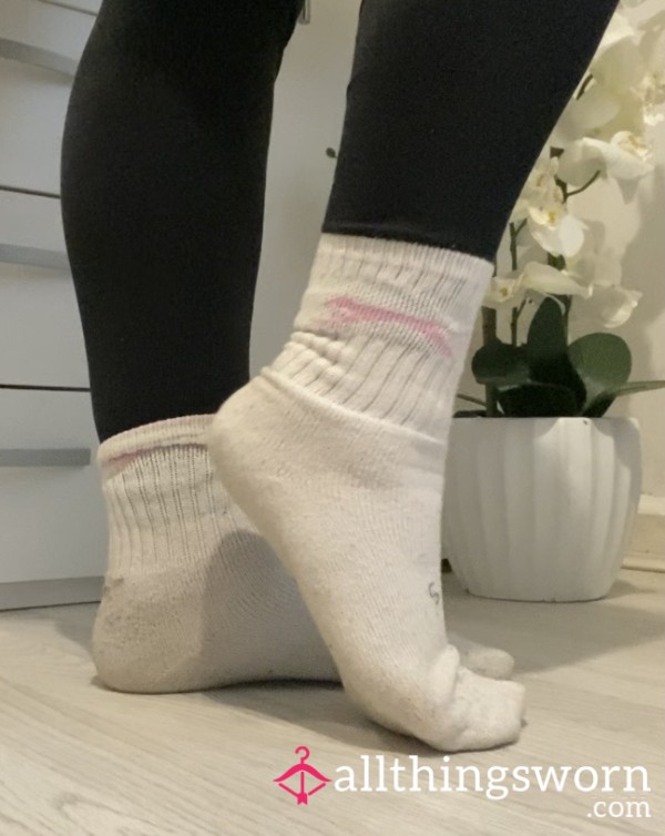 Stinky White Slazenger Socks