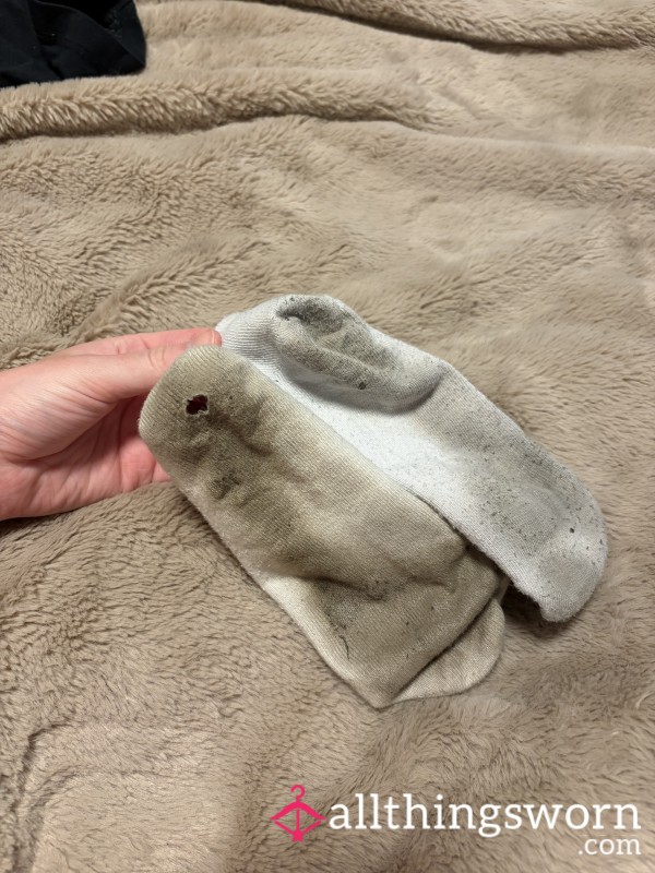 Stinky White Socks