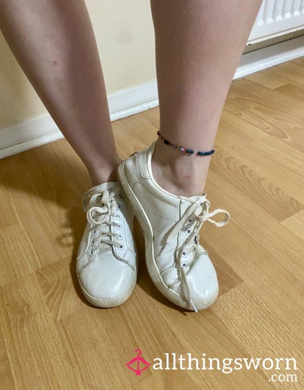 Stinky White Trainers