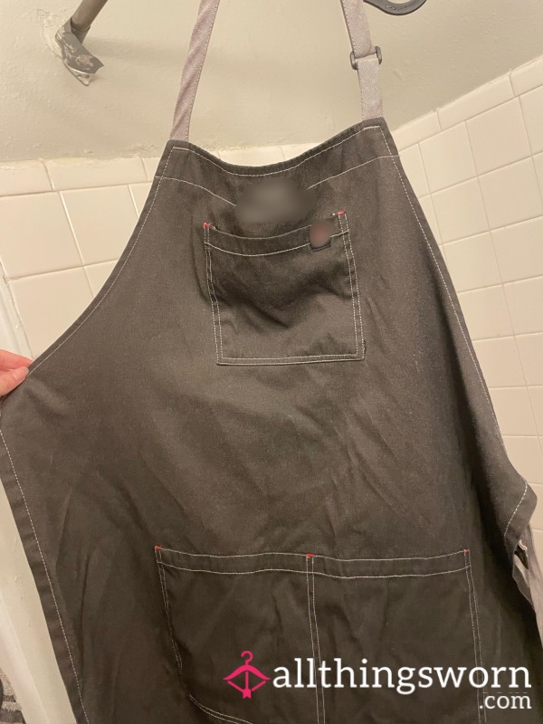 Stinky Work Apron With My Name Embroidered