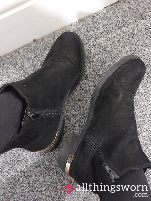 Stinky Work Boots