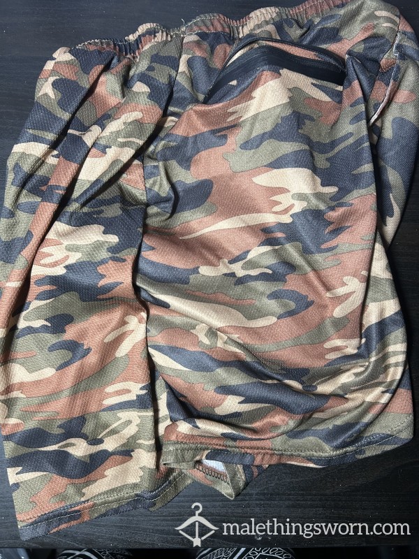 Stinky Worn Gym Shorts