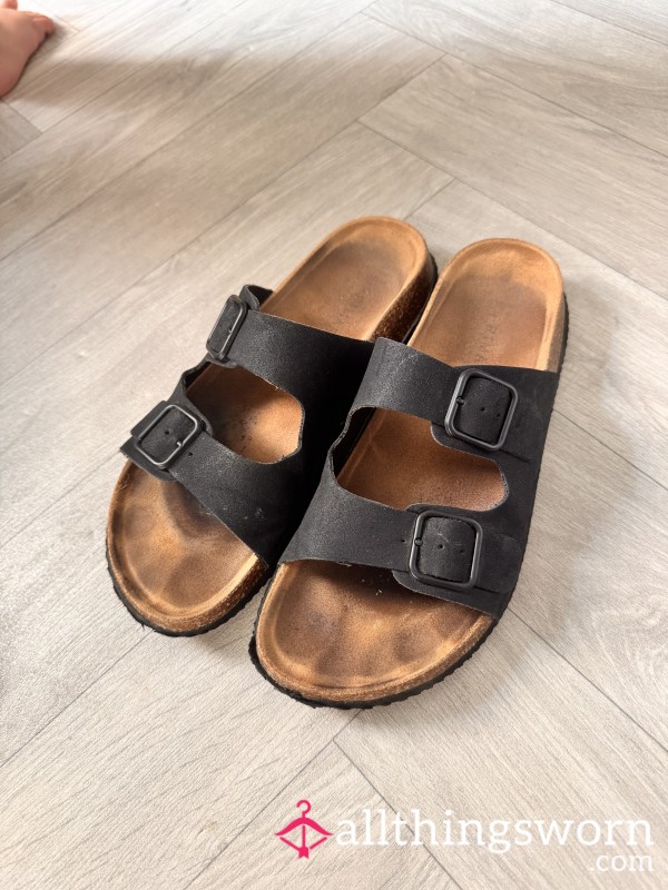 Stinky Worn Sandals