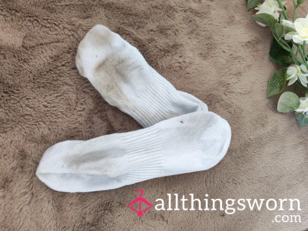 Stinky Worn Trainer Socks