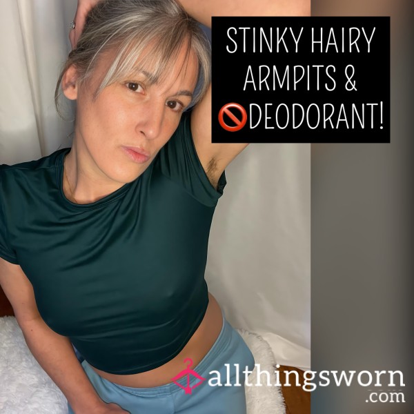 Stinky/No Deodorant Dark Green T Shirt