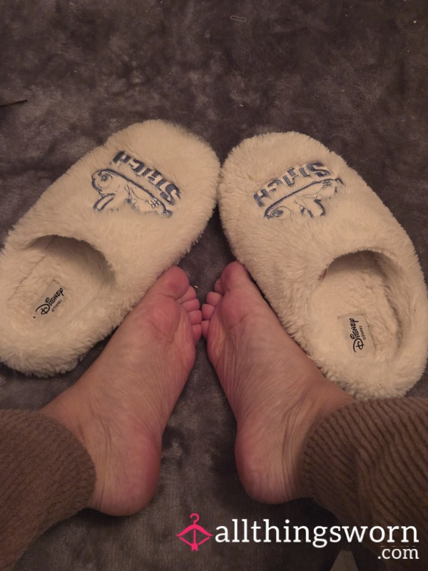 Stitch.used Slippers. Smelly.