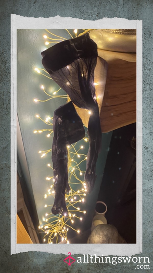 Stockings Been Worn While Camming