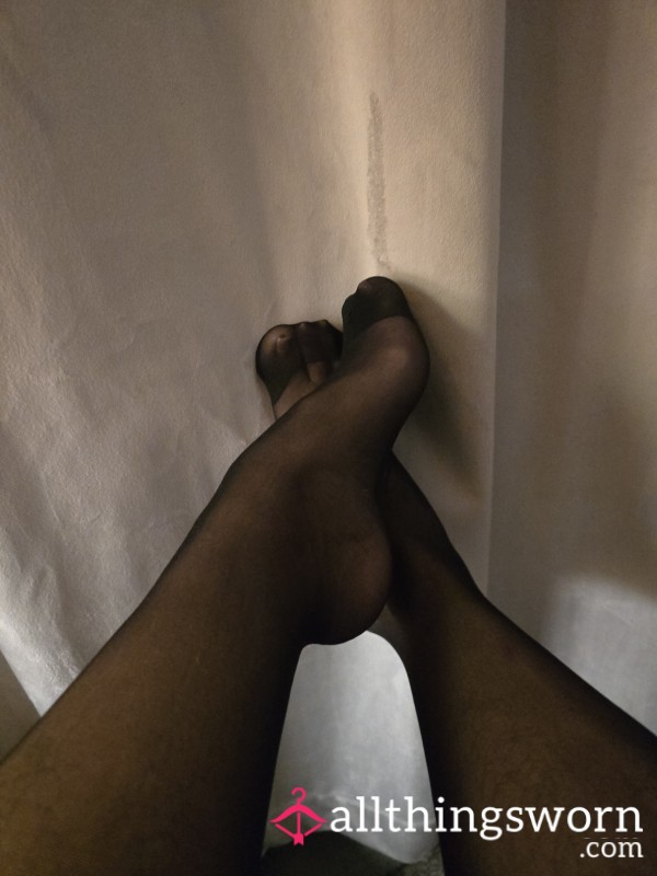 Stockings Ready For A Busy Day At Work, Send Me Ya Request