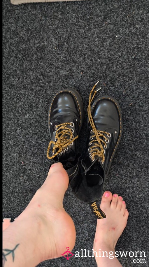 Stomping In Doc Martens