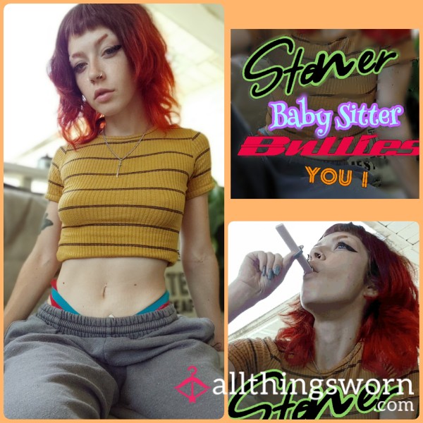 Stoner Babysitter BULLIES You! • NICHE • 420 • CG/L • Hot Mean Babysitter Catches You Smoking • Degradation