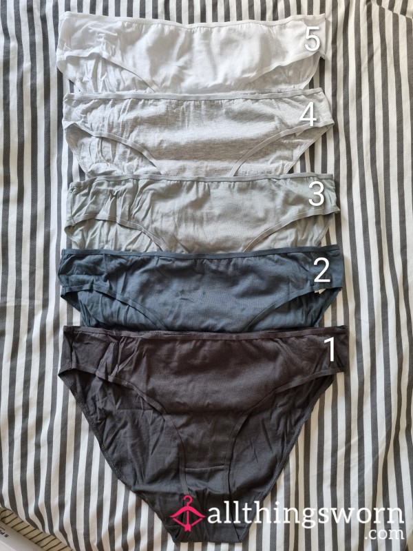 Stormy Colours Full Back Cotton Panties