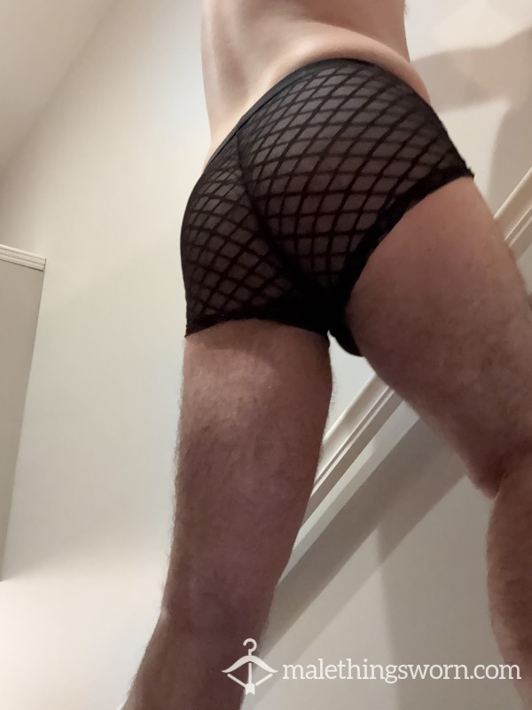 Straight Dad’s S**y Lacey Underwear