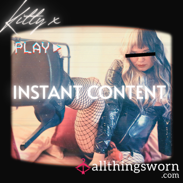 Strap On Mistress - PVC, Soles And Strap On Play