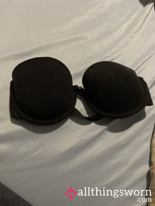 Strapless Black Bra