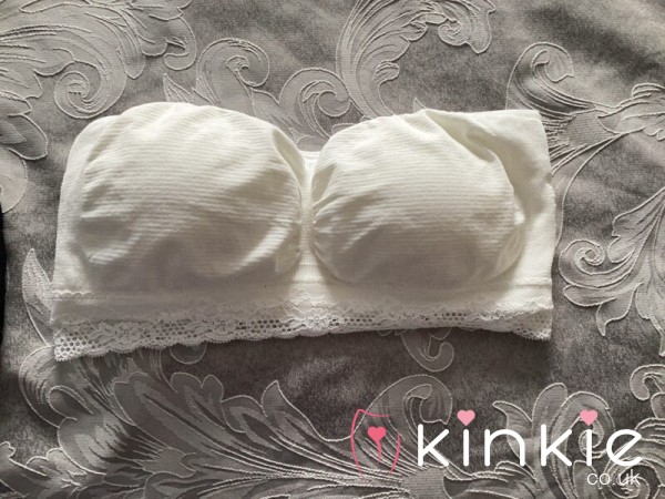 Strapless White Bra