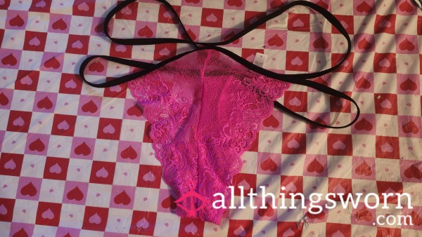 Strappy Pink Thong