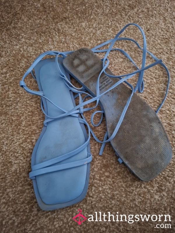 Strappy Sandals Well Worn