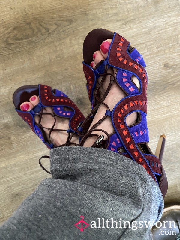 Strappy Stiletto Heels