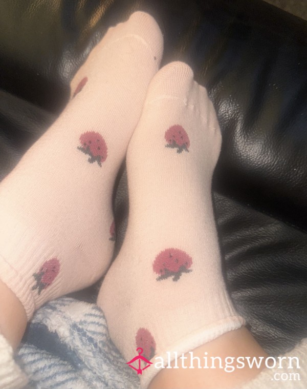Strawberry Ankle Socks