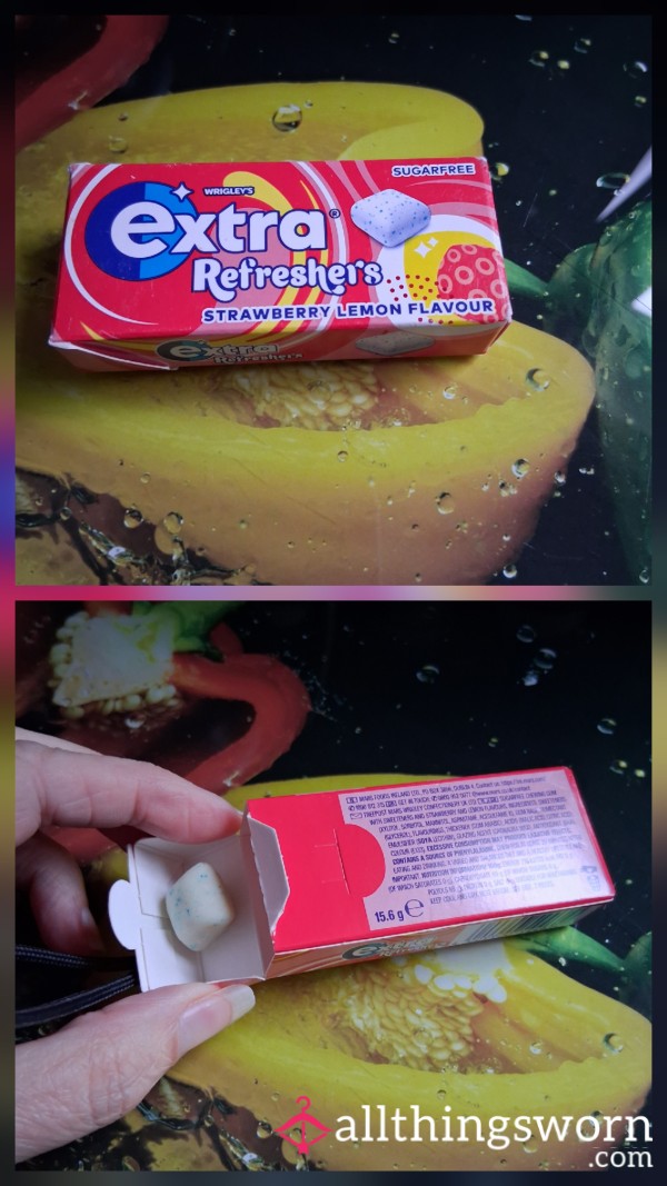 Strawberry 🍓 Gum Ready To Chew & Sp*t &Send