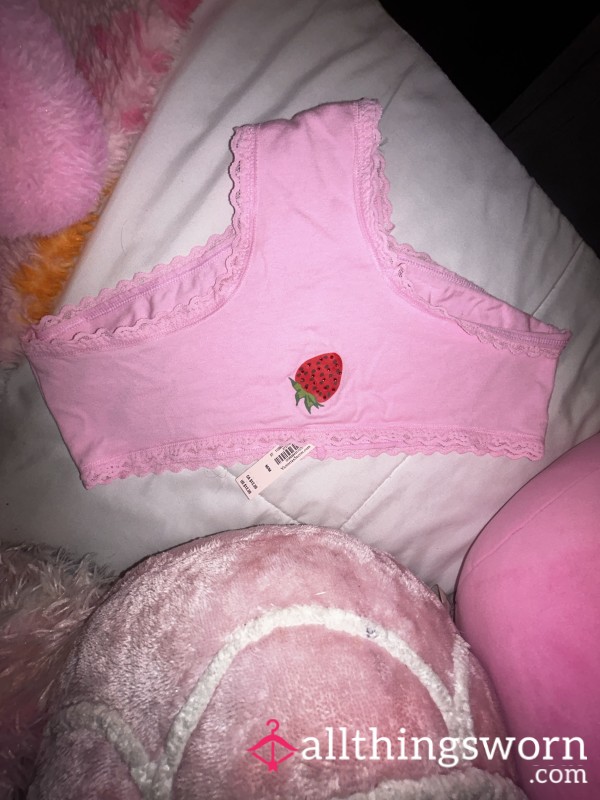 Strawberry Pink Panties Ruffle Panties