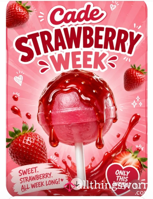 Strawberry 🍓  Sauce Popping Candy  Pu**yPops 🍬