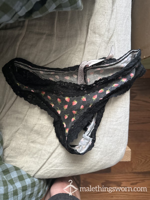 Strawberry Victoria Secret Lace Undies