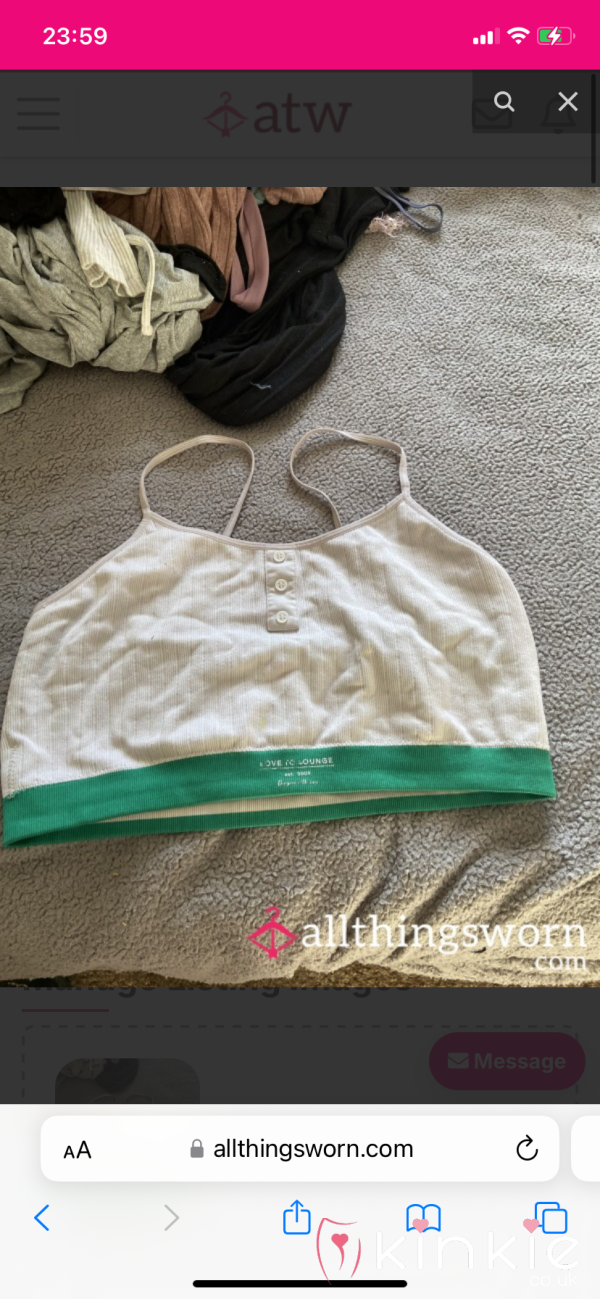 Stretch Crop Top