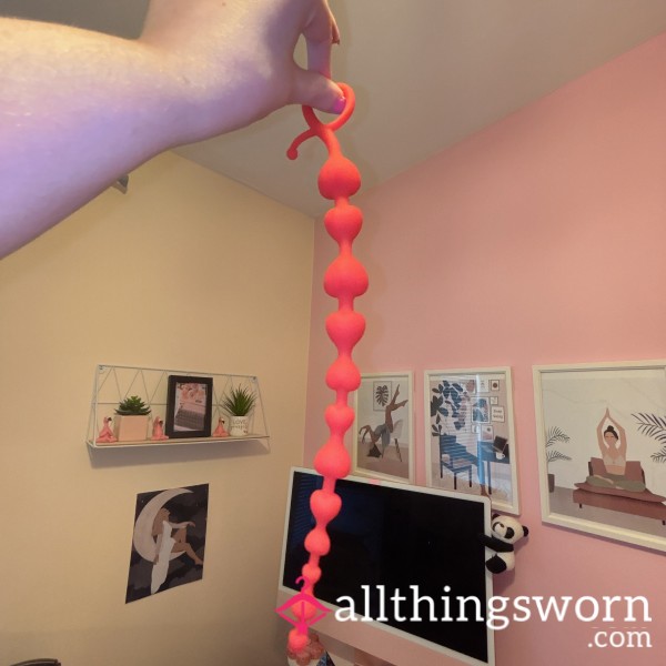 Stretch For Me – Goddess’s Heart A**l Beads