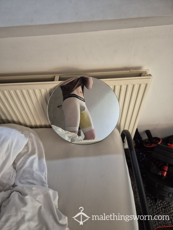 Stretch Long Underwear Sweat/c*m Collecting