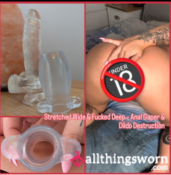 🎥 Stretched Wide & F**ked Deep – A**l Gaper & Di**o Destruction 🎥