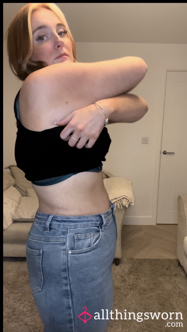 Strip Tease To Masturbating