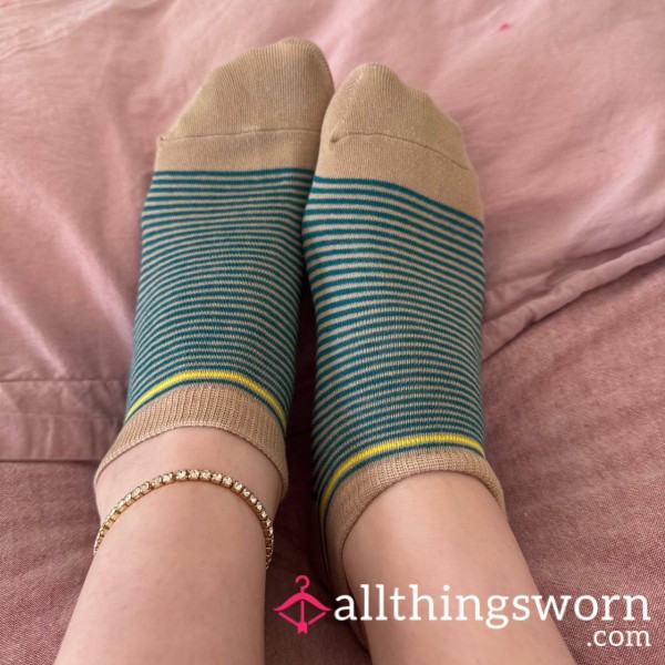 Striped Ankle Socks