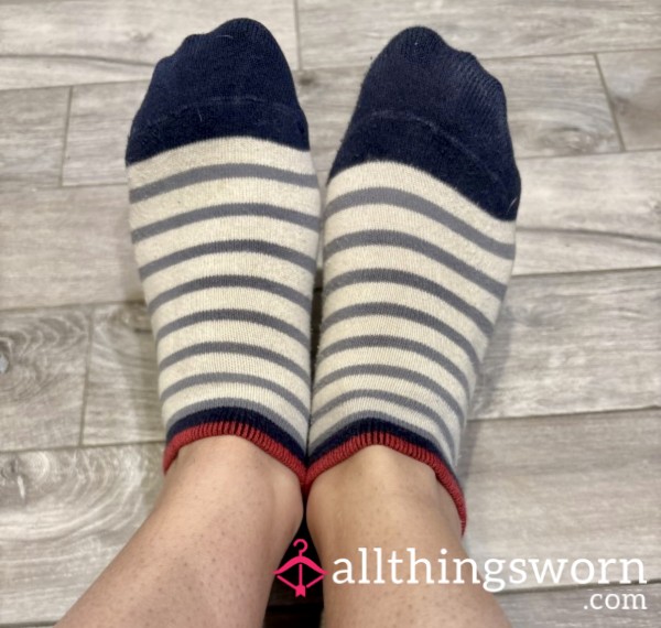 Striped Ankle Socks