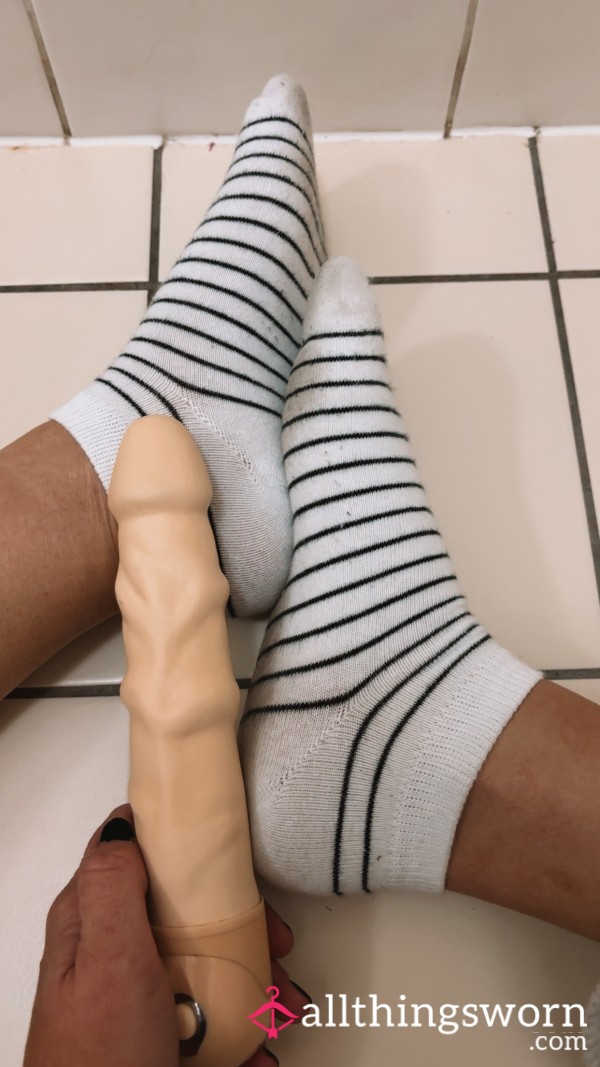 Striped Ankle Socks