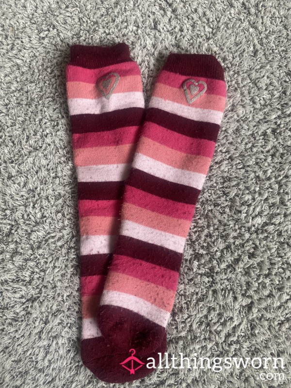 Striped Bed Socks