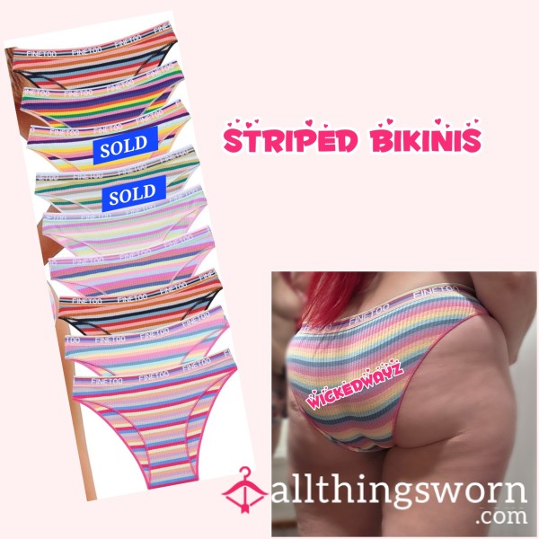 Striped Bikinis