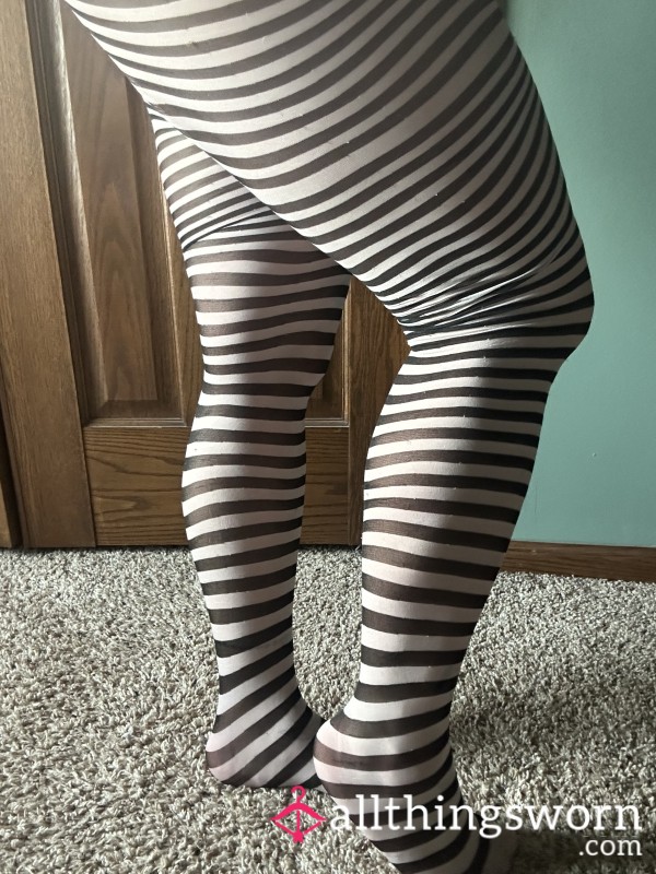 Striped Pantyhose