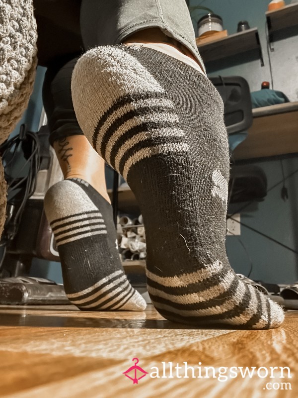 ⚡ Striped Socks | 6 Hours Of My Day On Them