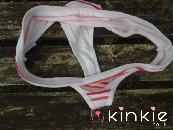 🌀💕Striped Thong😏