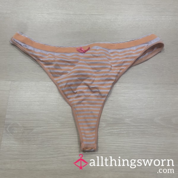 Striped Thong