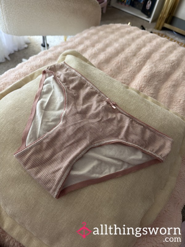 🎀 Stripped Full Back Cotton Panties 🎀 SALE $15.55
