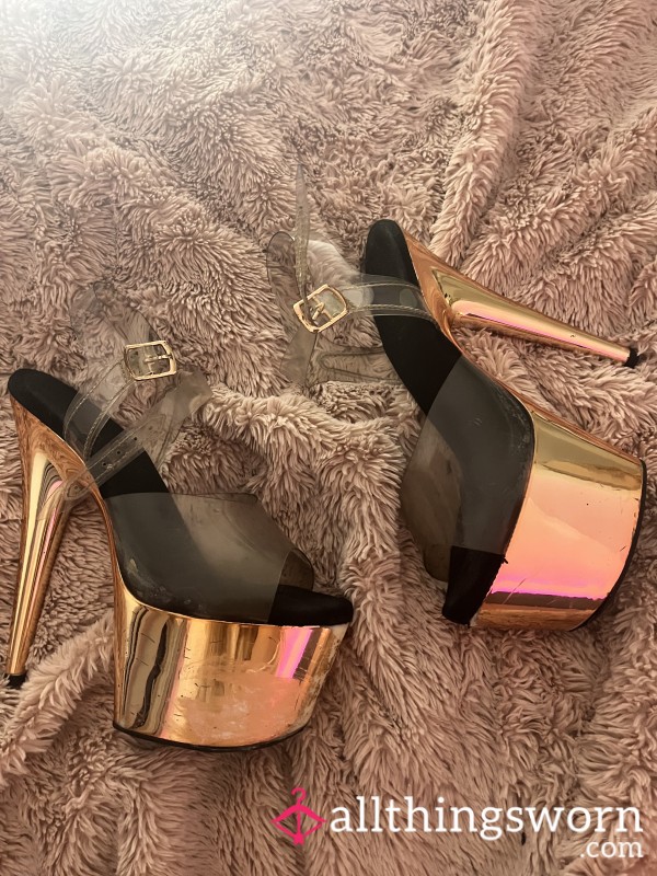 Stripper Heels Worn (Pleasers)