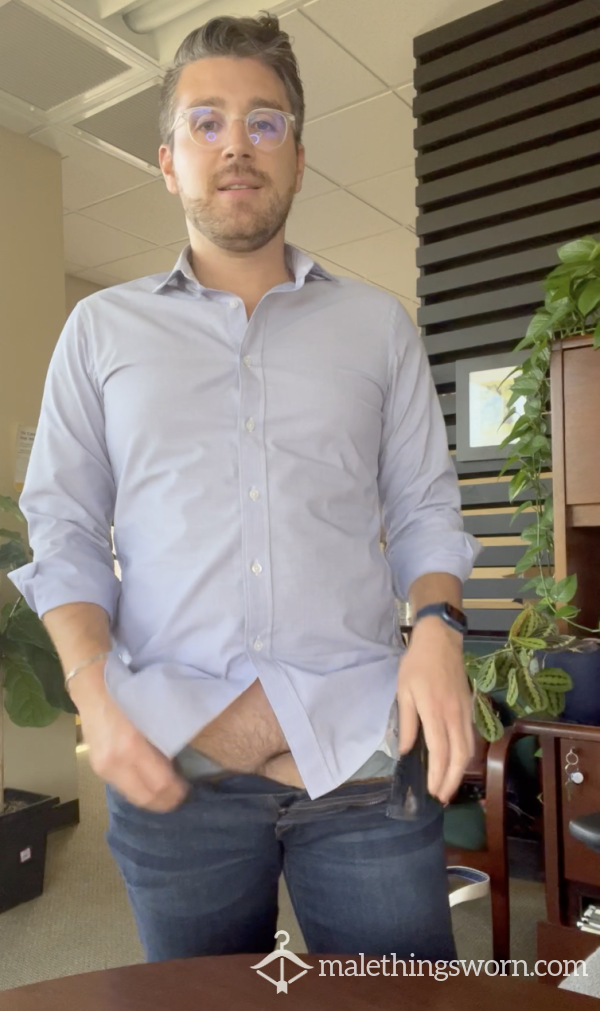 Stripping And C*mming At My Desk
