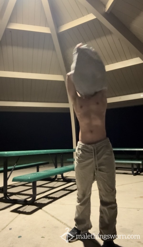 Stripping In Public Park