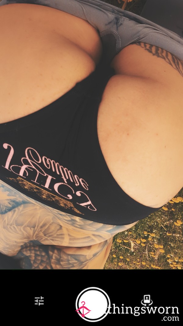 Stripping Off Day2 Hiking Panties 😻