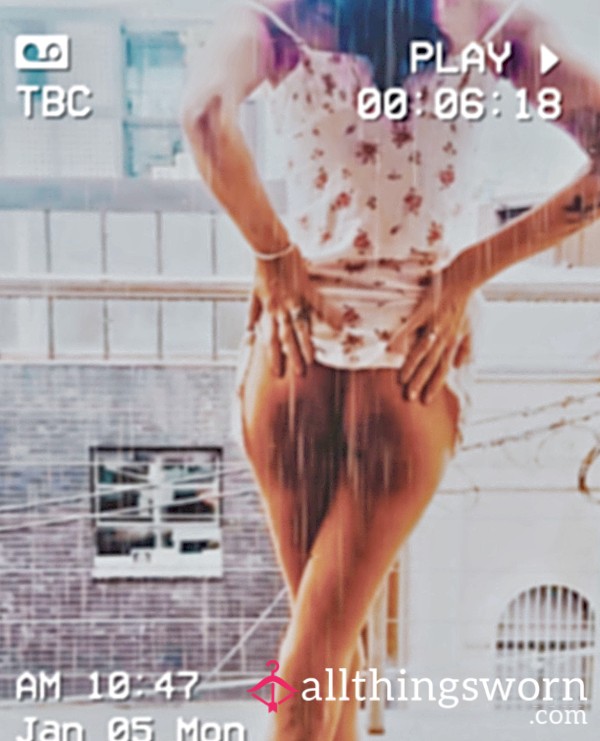 Striptease In The Rain