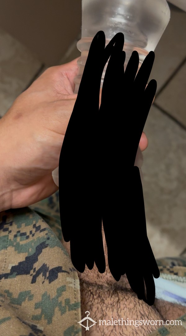 Stroking Fat Latino C*ck In My Marine Buddy’s Stroker