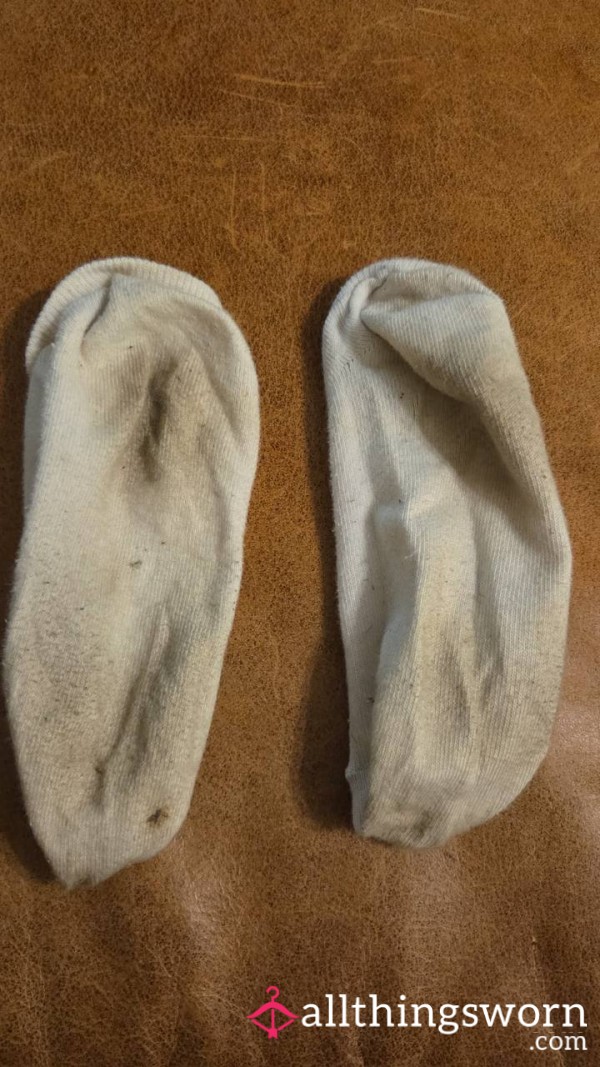 Strongwoman’s Gym Socks Lifted, Sweated, Worn